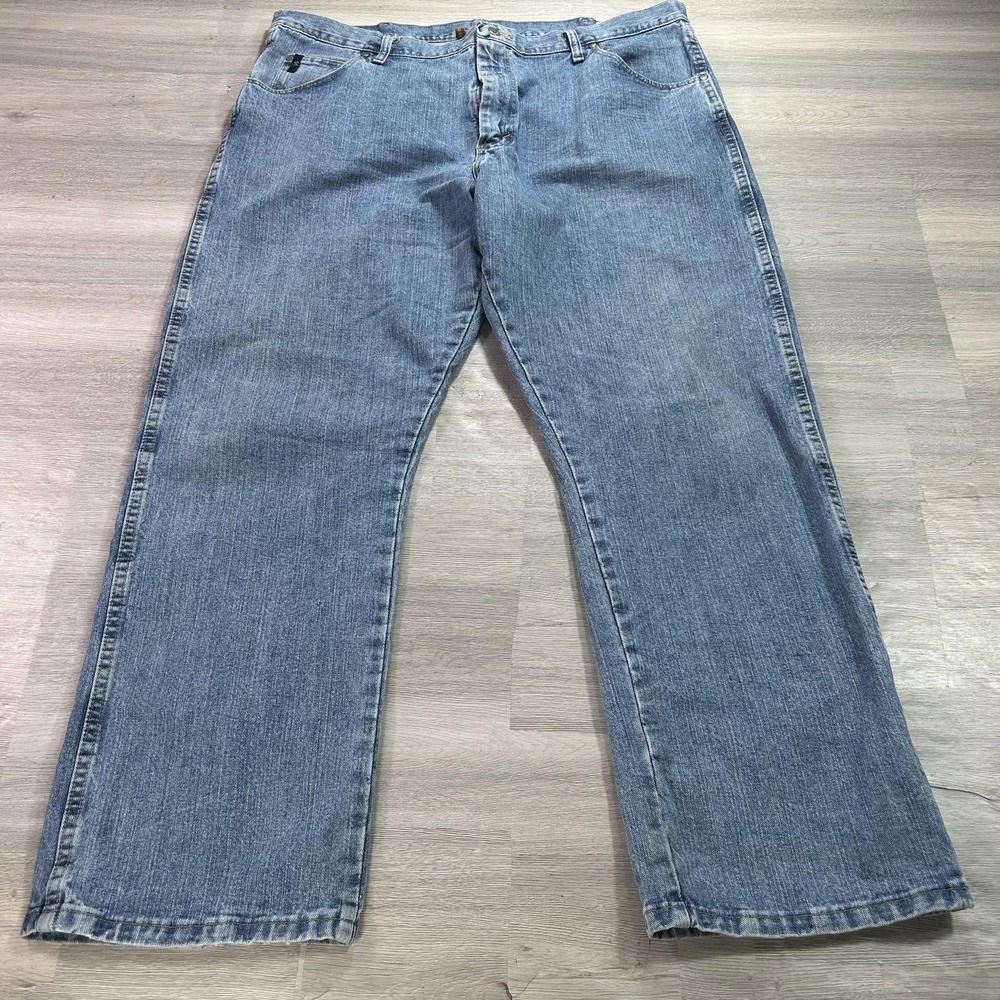 Wrangler Twenty X 23 Style 23 Jeans Mens 42x32 Blue Denim Relaxed‎ Straight